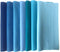 7Pcs Soft Felt Fabric Sheet DIY Craft Blue Series Felt Pack Sewing Nonwoven Patchwork Cotton Fabric Squares for Sewing, DIY Arts & Crafts (45x45cm...