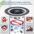 Kitchen Sink Drain Strainer, 3-in-1 304 Stainless Steel Sink Drain Stopper with Strainer Basket, Pop Up Anti-Clogging Odor Filter for 3-1/2 Inch S...