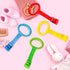 4pcs Plastic Baby Crib Pull Rings Kids Walking Exercises Assistant Stand Up Rings playpen Pull Ring Baby Cot Hanging Rings for Infant Baby Toddler...