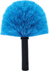 Blue Robust Cobweb Duster Head Brush - Superior Twist-On Web Cleaning Tool - Spider Web Remover Brush Compatible with Standard 3/4 Inch Threaded P...