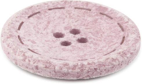 Dritz Round Stitch, 30mm, 3 Recycled Cotton Buttons, 30 mm, Mauve 3 Count...