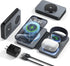 3 in 1 Charging Station for Apple Devices, 20W Magnetic Foldable Travel Wireless Fast Charger for iPhone 15/14/13/12/Pro/Max & AirPods 3/2/Pro & A...