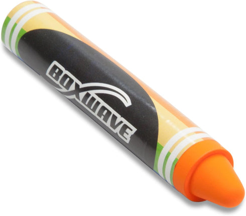 Stylus Pen for iPad (Stylus Pen by BoxWave) - KinderStylus, Crayon Shaped, Thick Kids Stylus for iPad, Apple iPad - Orange...