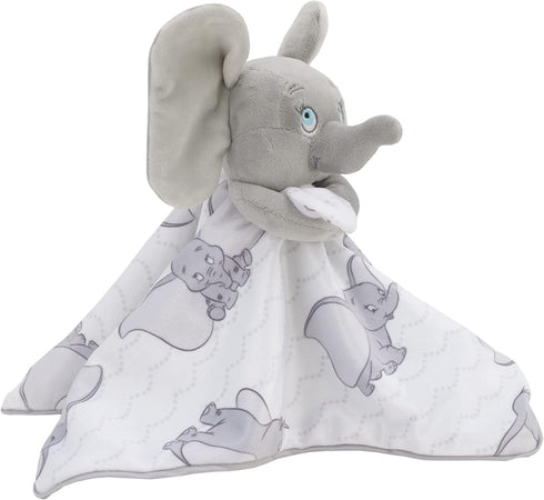 Disney Dumbo White and Grey Lovey Security Blanket...