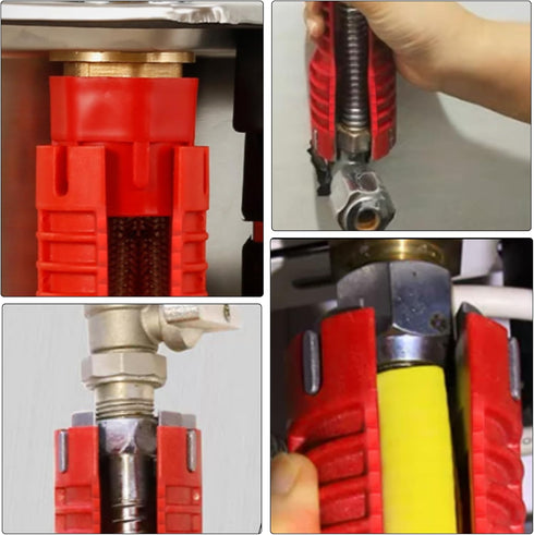 Faucet and Sink Wrench Multi-purpose Wrench Plumbing Tool Plumbing Repair Installation Hand Tools for Toilet Bowl, Sink, Bathroom, Kitchen Plumbin...