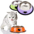 Pet Bowl Stainless Steel Non-Skid Rubber Base Dog Bowl Cat Bowl GR OR PP...
