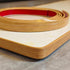 Flexible U-Shape Edge Banding,9.2ft TPE Self Adhesive Veneer Edging Trim,Furniture Edge Corner Protector,for Countertop Table Plywood Cabinets Cha...