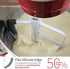 6 Quart Flex Edge Beater for Bowl-Lift Stand Mixers, Paddle Attachment Mixer Accessory...