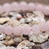 DAZCOLO Handmade Gem Bracelet Adjustable Macrame Gemstone 8mm Round Beads Crystals Quartz Unisex...
