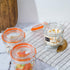 Encheng Glass Jars With Airtight Lids, 6 oz Mason Jars,Glass Jar With Leak Proof Rubber Gasket 200ml,Storage Jar With Hinged Lid for Home and Kitc...