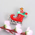 9 Pieces Christmas Brooch Pin Set for Women Christmas Pins Christmas Brooch Snowman Boots Reindeer Bow Gift Box Xmas Tree Car Snowflake Jewelry Pi...