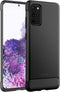 JETech Slim Fit Case for Samsung Galaxy S20 Plus / S20+ 5G (2020), Thin Phone Cover with Shock-Absorption and Carbon Fiber Design (Black)...