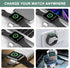 Portable Watch Charger for Apple Watch, Travel Charger for iWatch with USB-C & USB-A Fast Charging Magnetic Wireless Charger for Apple Watch SE/Ul...