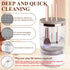 New makeup Brush Cleaner Machine, With Makeup Brush Cleaner Mat, Electric Brushly Pro Cosmetic Spinning Brush Cleaner, Fit for All Size Makeup Bru...