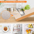 Shelf Liners for Kitchen Cabinets, Waterproof Kitchen Cupboard Liner, Refrigerator Liners and Durable Plastic Drawer Mats EVA Non Adhesive Shelves...