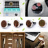 2 Packs Wooden Car Diffuser Vent Clips, Aromatherapy Essential Oil Car Diffuser Locket Clip with 10 Shiny Pads and 10 Washable Felt Pads(Tree and ...