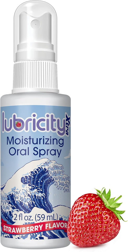 Dry Mouth Spray - Advanced Formula - Hyaluronic Acid and Xylitol, Strawberry Flavor - Saliva Substitute Dry Mouth Oral Spray, The Most Satisfactor...