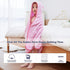 MICHLEY Animal Face Hooded Baby Towel Cotton Bathrobe for Boys Girls 0-6 Year Light Pink...