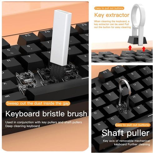 20 in 1 Multifunctional Cleaning Kit for Apple Airpods,iPhone,Pad Charging Port,Repair Cleaner Tool Kit for Camera Lens,Earbuds,Laptop,Mechanical ...