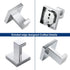 Towel Hooks for Bathrooms, Polished Chrome Towel Hook for Kitchen Bathroom, SUS304 Stainless Steel Coat Hook, Heavy Duty Towels Holder Hooks for H...
