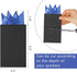 9 Pcs Men's PreFolded Pocket Squares On Card Masculine Polyester Suit Handkerchief...
