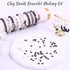 Wuollgess 3500 PCS Black White Clay Beads Kit for Bracelets Making, Polymer Heishi Beads for Jewelry Making, Friendship Bracelet Kit for Adults, L...