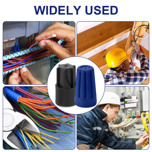 SAVITA 20pcs Waterproof Wire Caps Connectors, Outdoor Electrical Wire Connectors Twist Nuts Caps Wire Caps Compatible with 22AWG-12AWG for Outdoor...