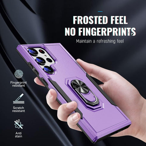 Phone Case for S23 Ultra Case Samsung S23 Ultra Phone Case for Women with Kickstand and Ring, Military Grade Drop Protection for Samsung Galaxy S2...