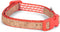 The Dodo Cork Dog Collar, Red Dodo Print; Size Large; Cork Material Collar for Dogs, Everyday Pet Apparel; Adjustable Snap Together, Pinch Release...
