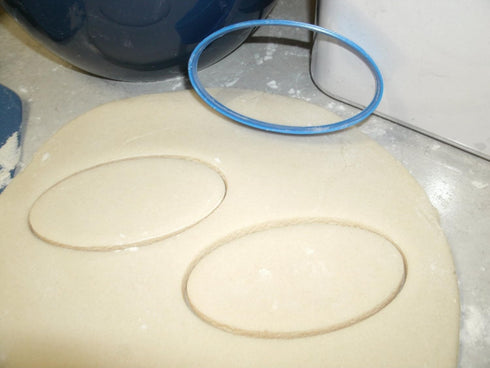 OVAL SHAPE ELLIPSE RACETRACK COOKIE CUTTER MADE IN USA PR710...
