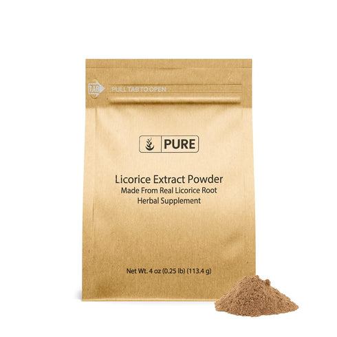 Pure Original Ingredients Licorice Extract (4oz) Non-GMO, Mulethi Powder...