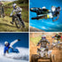 Motorcycle Goggles ATV Goggles Motocross Goggles Windproof Dirt Bike Goggles Dustproof Off Road Goggles Scratch Resistant PU Helmet MX Goggles Ski...