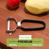 Ultra Sharp Stainless Steel Vegetable Peeler For Potatoes, All Fruits & Veggies...