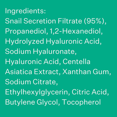 Peach Slices | Snail Rescue Blemish Busting Toner | 95% Snail Mucin | Pore Cleaner | Hydrates & Balances | Korean Skin Care | CICA | Hyaluronic Ac...