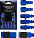 Master Elite Series 7 Piece Air Hose Fittings Set Kit - 2 Universal Air Couplers & 5 I/M Industrial Type Plugs, 1/4" NPT Male & Female Threads - A...