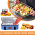 Insulated Casserole Carrier - Single Layer Design, Thermal Bag for Hot&Cold Food Transport, Fits 9x13 Casserole Dish, Leak-Proof, Durable Nylon, Z...