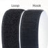 Hook Loop Strips with Adhesive - Melsan Industrial Strength Sticky Back Fasteners Hook and Loop Tape for Mounting, Hanging, or Organizing Items In...