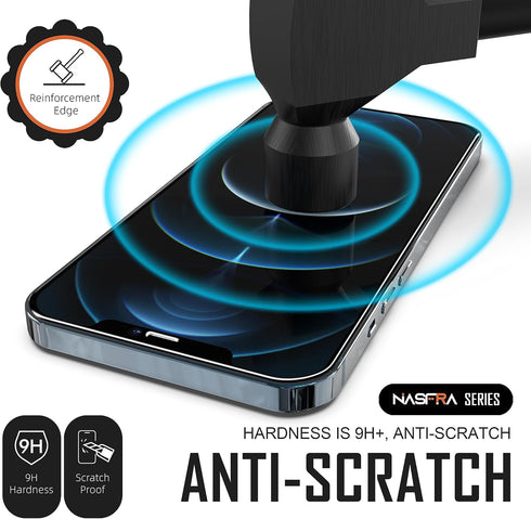 2 in 1 Screen Protectors with Easy Installation Compatible with iPhone 12 Pro Max......
