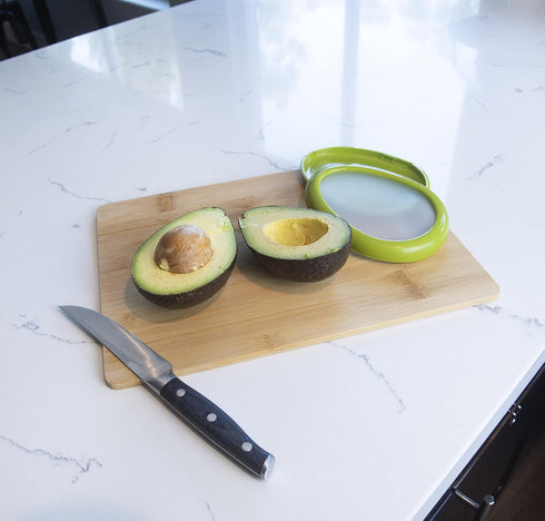Joie Fresh Stretch Pod Avocado Storage Container, Silicone Food Saver, Keeps Leftover Produce Flavorful and Firm in Fridge, Reusable Kitchen Gadge...
