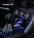 BRCOVAN Car Charger, Dual QC3.0 Port USB Car Phone Charger Adapter, 36W 3A Fast Charge with Touch Switch & Blue LED...