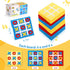 Tic Tac Toe Game for Kids Mini Board Game Toys Birthday Party Favors for Kids Goodie Bags End of Year Classroom Gifts for Students (Bulk Pack of 3...