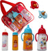 Baby Doll Bottles with Magic Disappearing Milk & Juice Playset, 6pc Pretend Baby Doll Accessories Set 4 Doll Feeding Toy Bottles and 2 Pacifiers, ...