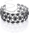 Rhinestone Necklace Choker Black Crystal Collar Wedding Bridal Choker Sparkly Neck Jewerly Accessories for Women...