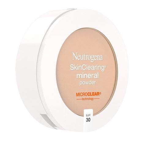 Neutrogena SkinClearing Mineral Acne-Concealing Pressed Powder Compact, Shine-Free & Oil-Absorbing Makeup with Salicylic Acid to Cover, Treat & Pr...