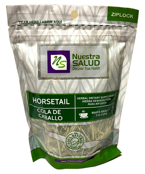 Horsetail Tea Cola de Caballo Hierba Herbal Tea Zip-Lock Bag (30g) 1.06oz- 100% Natural and Caffeine Free Detox...