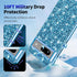 Glitter Case for Google Pixel 8A Phone Case for Women Girls, Slim Ultra Thin Matte Back Shockproof Protective Cover for Google Pixel 8A 5G 6.1-inc...