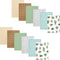 Hudson Baby Unisex Baby Cotton Flannel Burp Cloths Bundle, Plants, One Size...