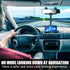 SXhyf Rear View Mirror Phone Holder, 2023 Rotatable and Retractable, Universal Mount, Cell Car Fit for iPhone 11 12 13 14 Pro Max Samsung All Phon...