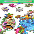 Puzzles for Kids Ages 4-8, 6-8, 8-10, Kids Puzzles 100 Piece Big Dinosaur Floor Jigsaw Puzzle for Kids Children Educational Puzzles Toys for Young...