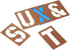 DURO 3330 Oil Board Lettering Stencil Set, Brown, 4"...